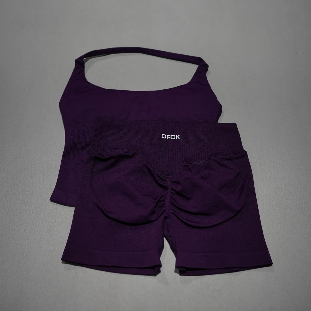 Women's Tank And Shorts Yoga Set For Workout Outfits