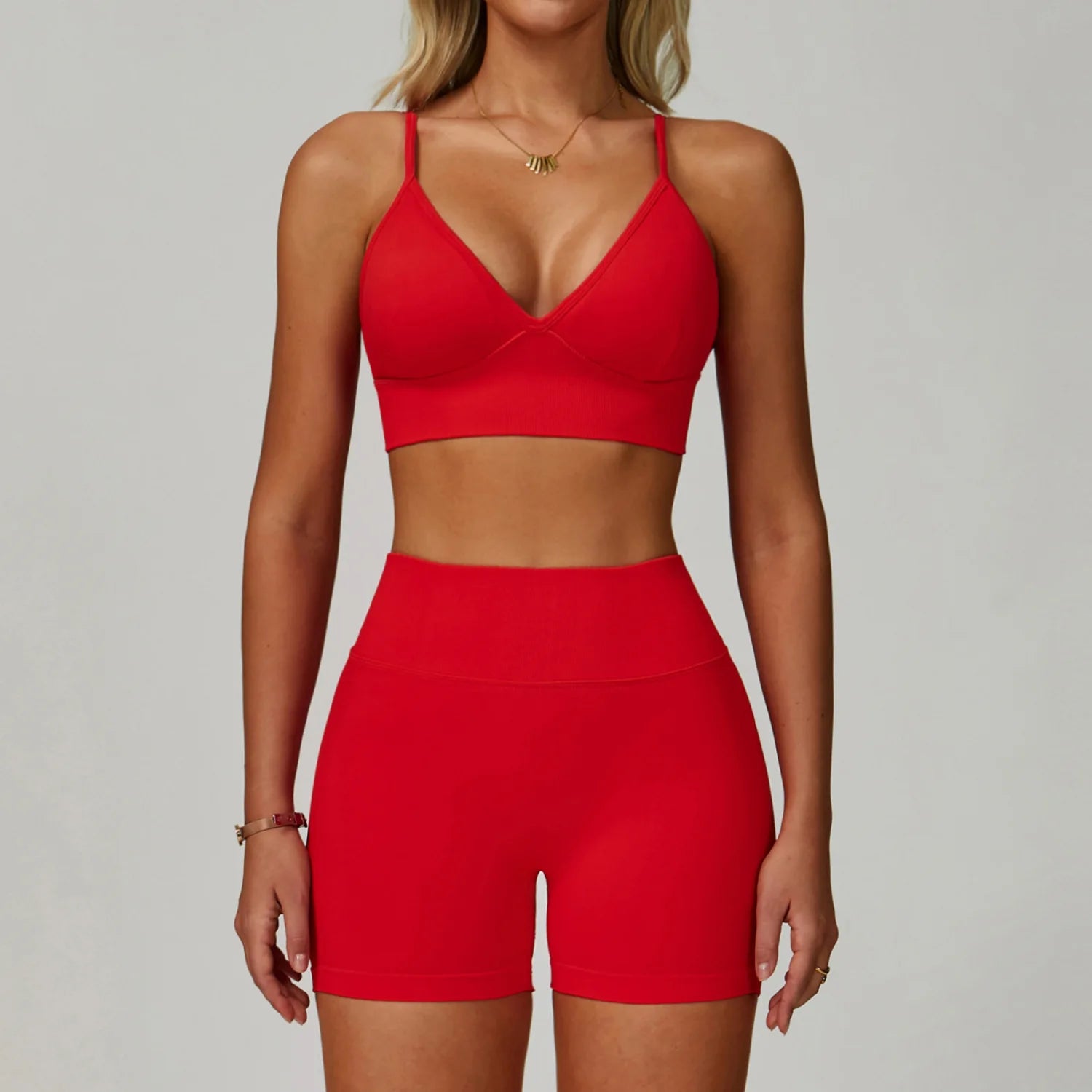 Women's Bra And Leggings Yoga Set For Workout Outfits