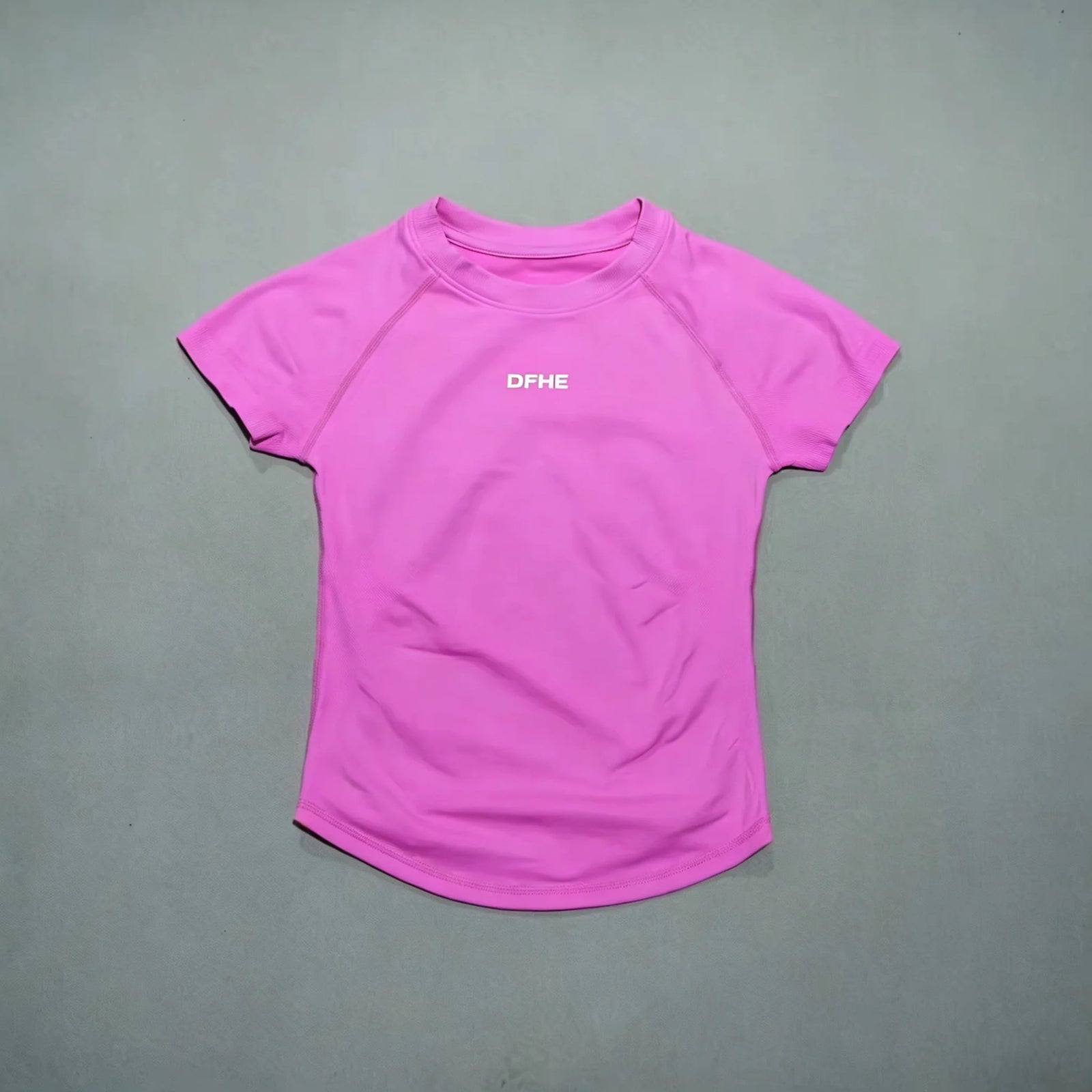 Women's Crew Neck Short Sleeve Sports T-shirt For Workout Outfits