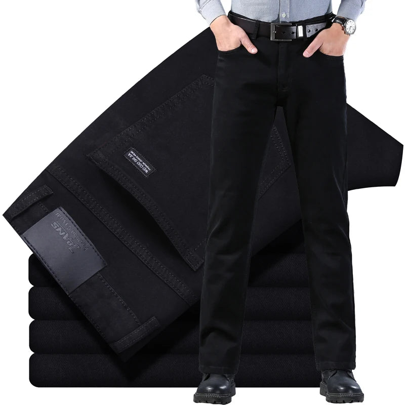 Men's Straight Leg Denim Jeans for Casual Everyday Wear