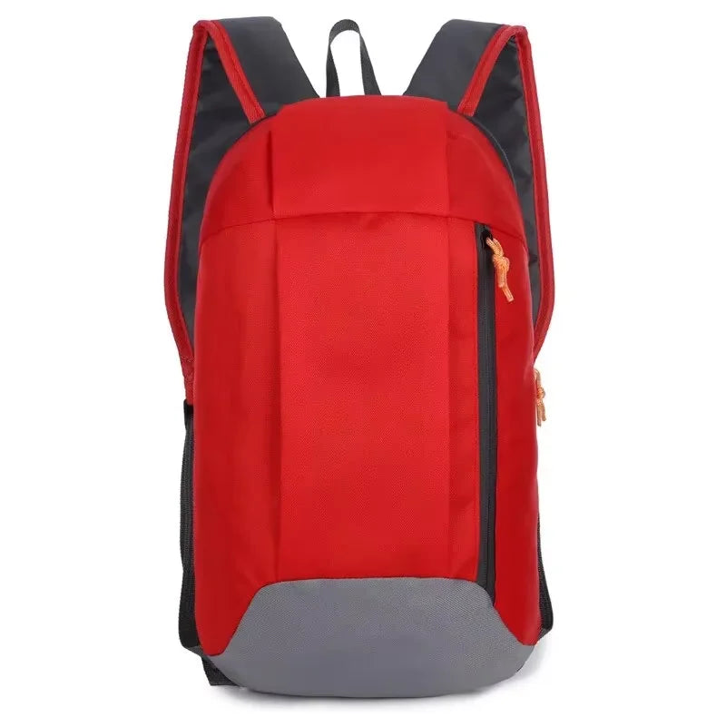 Compact Sports Backpack with Front Pocket and Shoulder Straps