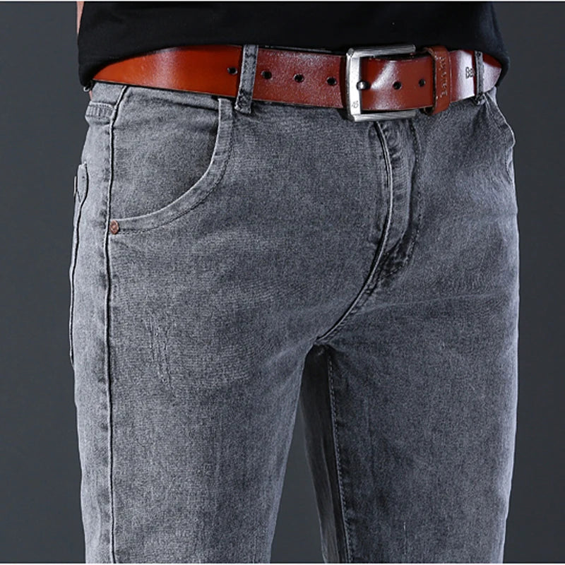 Men's Slim Fit Denim Jeans for Casual Everyday Wear