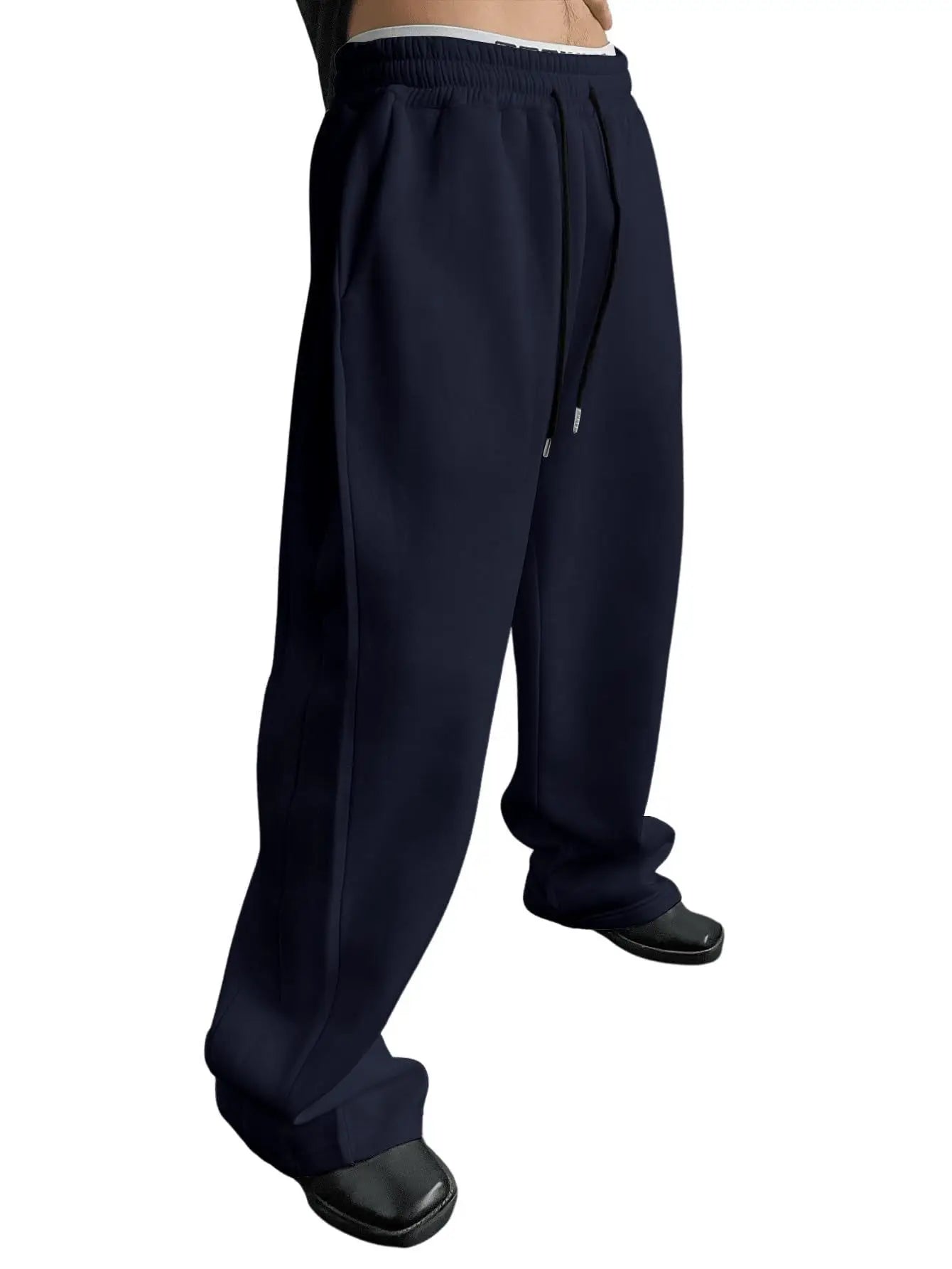 Men's Drawstring Waist Casual Pants For Everyday Wear