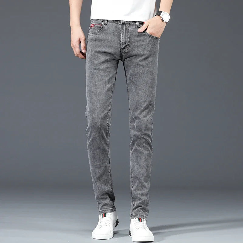 Men's Slim Fit Denim Jeans for Casual Everyday Wear