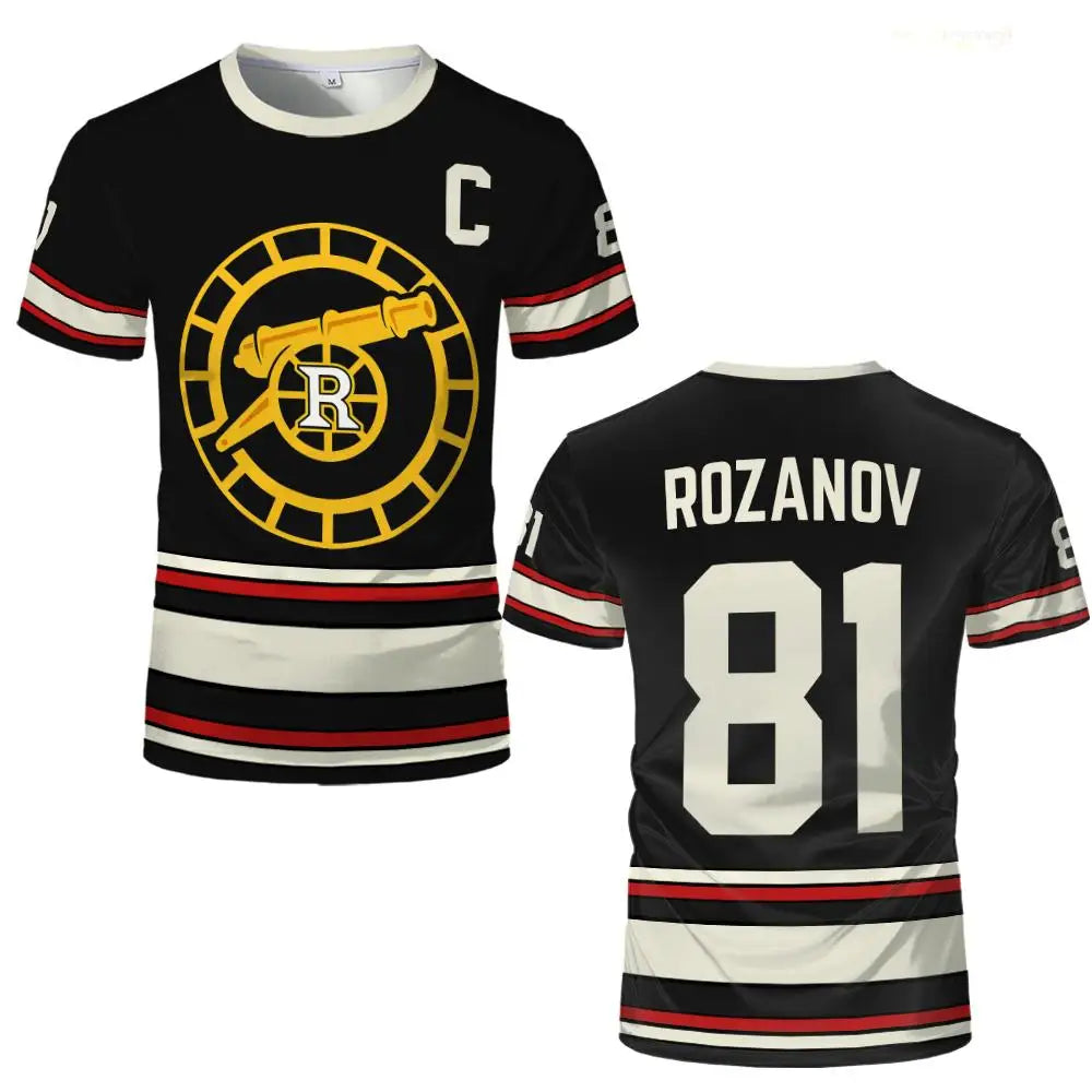Rivalry Player Number Graphic Short Sleeve T-shirt For Sports Outfits