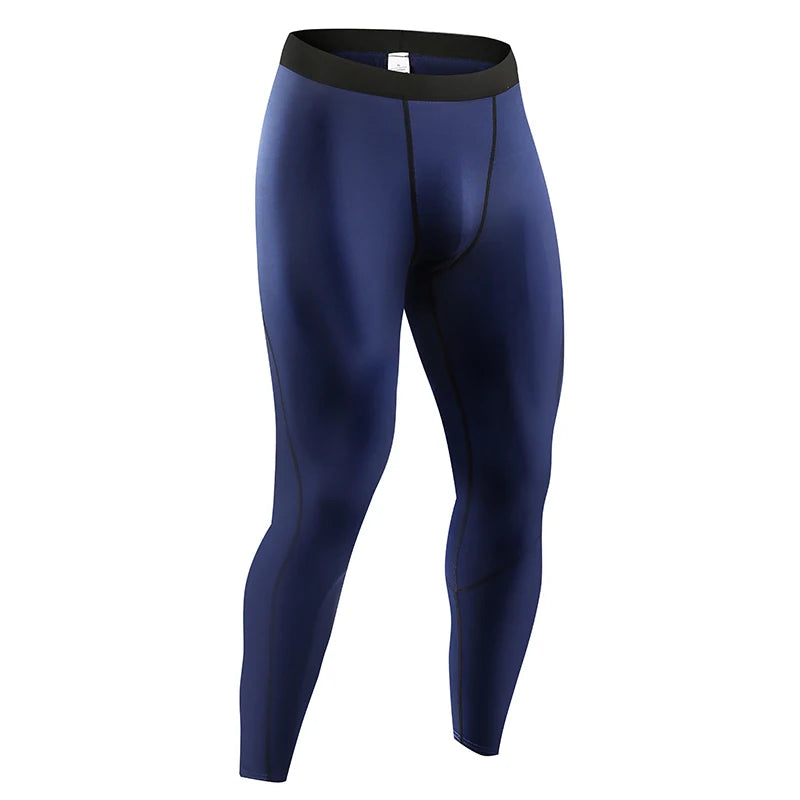 Men's Fitted Training Leggings for Gym and Running