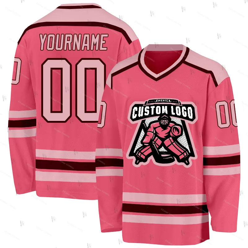 Gradient Number Design Long Sleeve Jersey For Sports Outfits