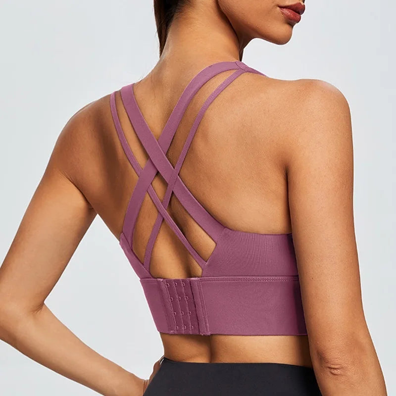 Women's Cross-Back Sports Bra