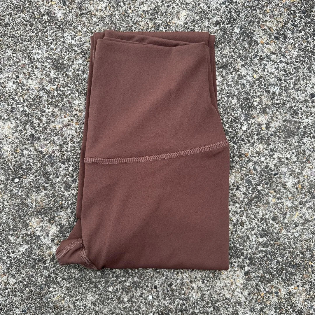 Women's Back Pocket Full Length Leggings For Workout Outfits