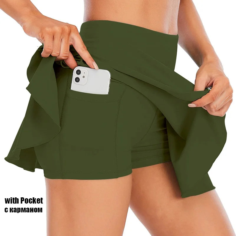 Women's Pleated Tennis Skort