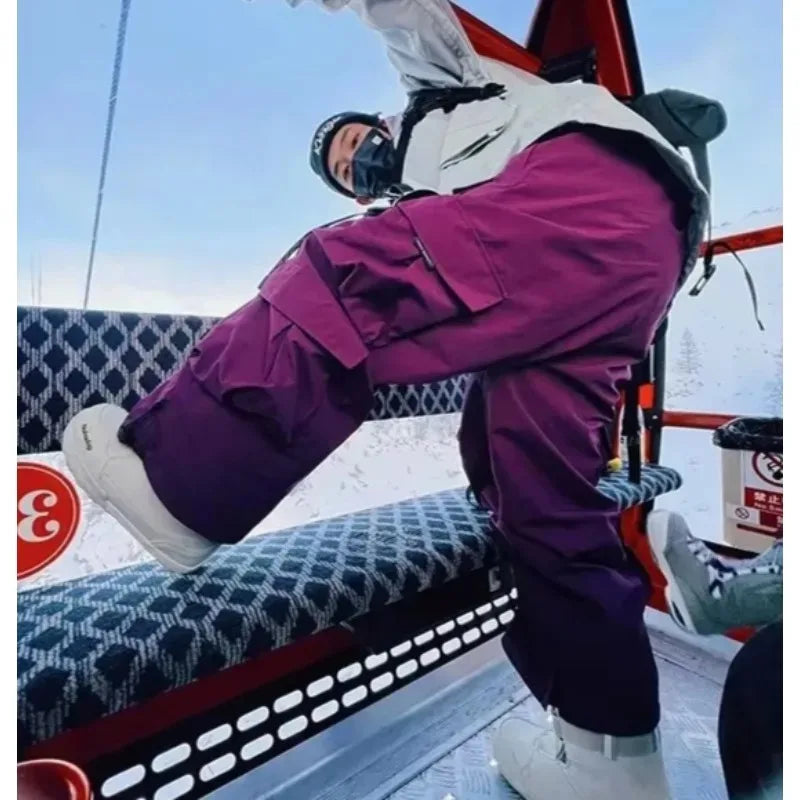 Full Length Loose Fit Ski and Snowboard Winter Pants