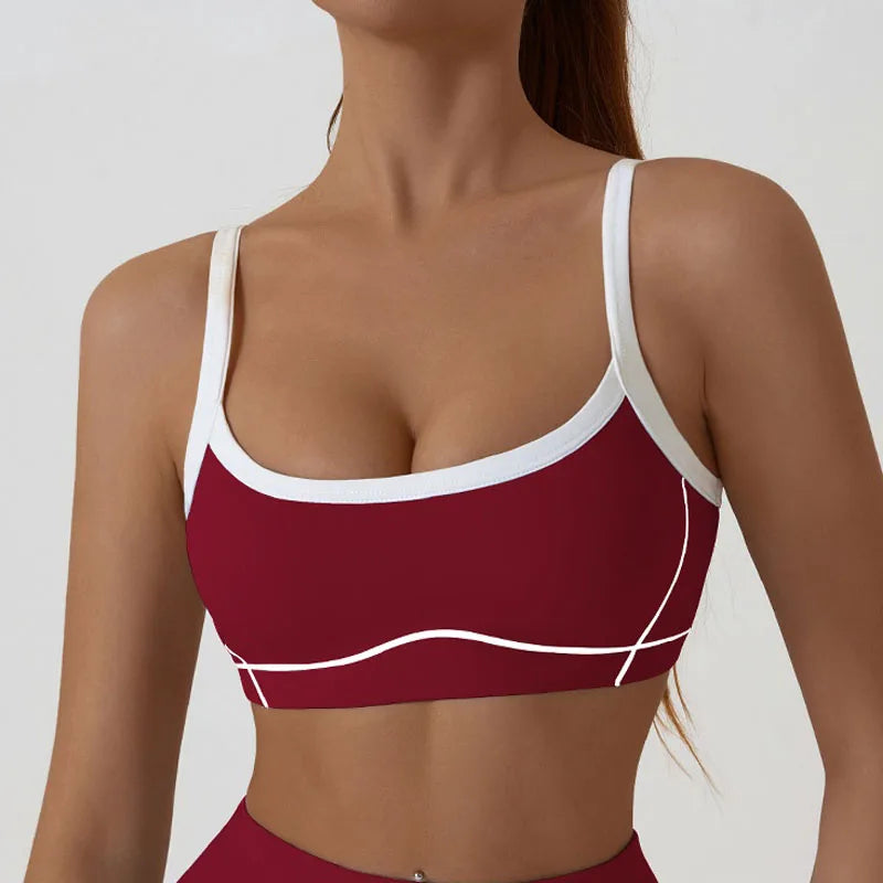 Women's Crop Top and Bottoms Workout Set