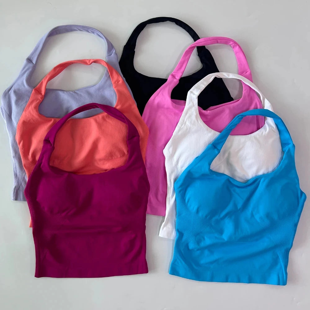 Women's Tank And Shorts Yoga Set For Workout Outfits