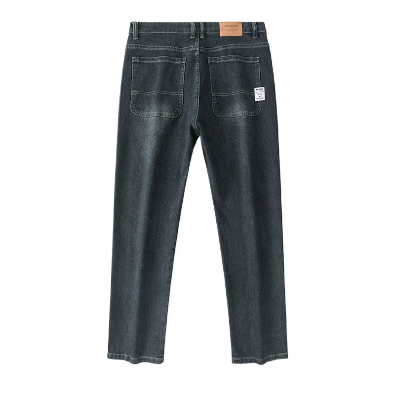 Men's Wide Leg Denim Jeans for Casual Everyday Wear