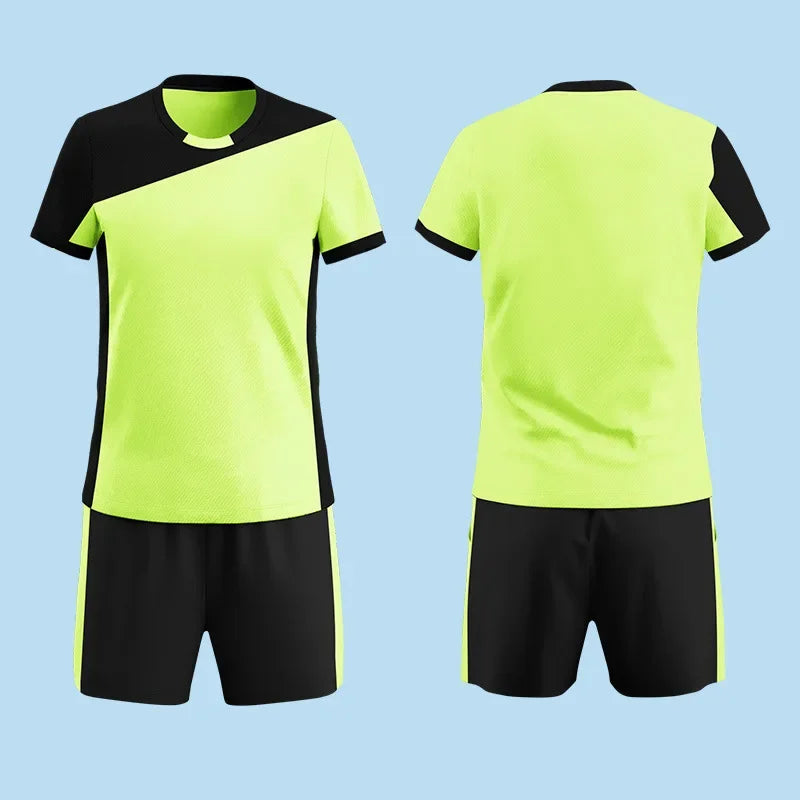 Volleyball Shirt And Shorts Two Piece Sports Clothing Set