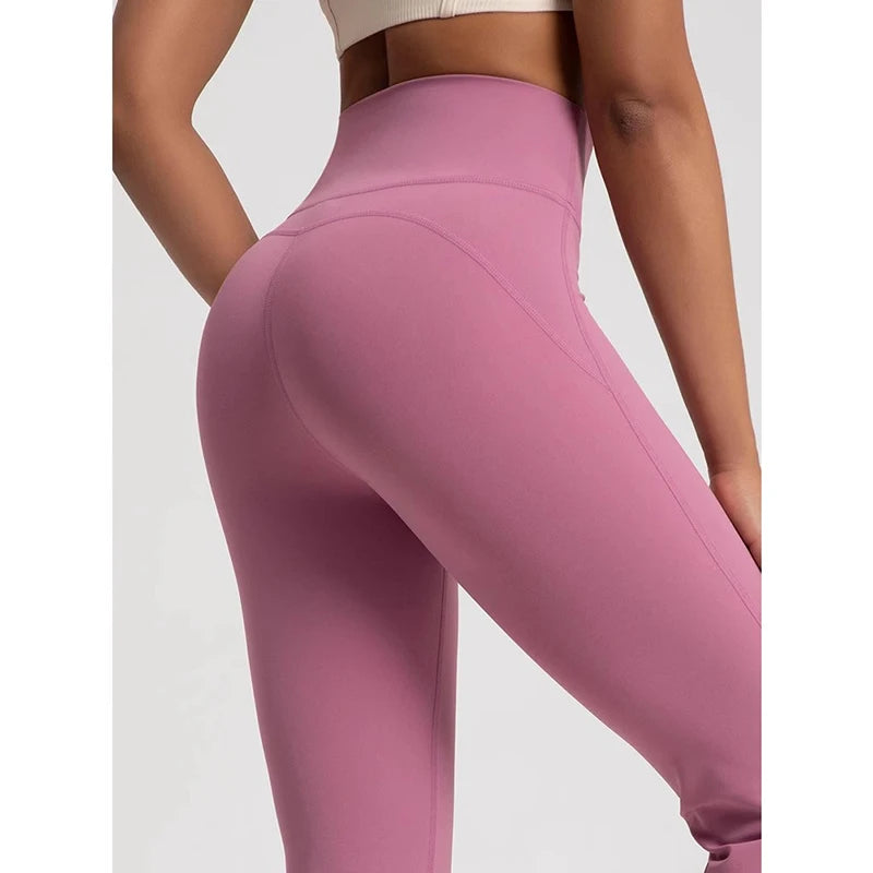 Women's Flared Leggings For Workout Outfits And Layering