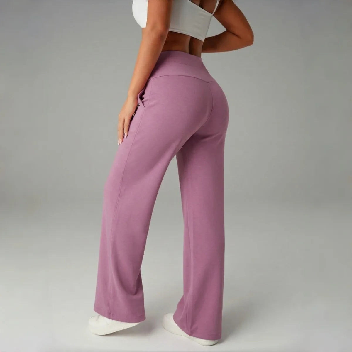 Women's Loose Wide Leg Yoga Pants For Workout Outfits