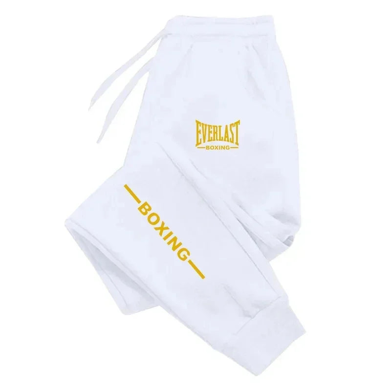 Men's Graphic Print Drawstring Waist Casual Pants For Everyday Wear