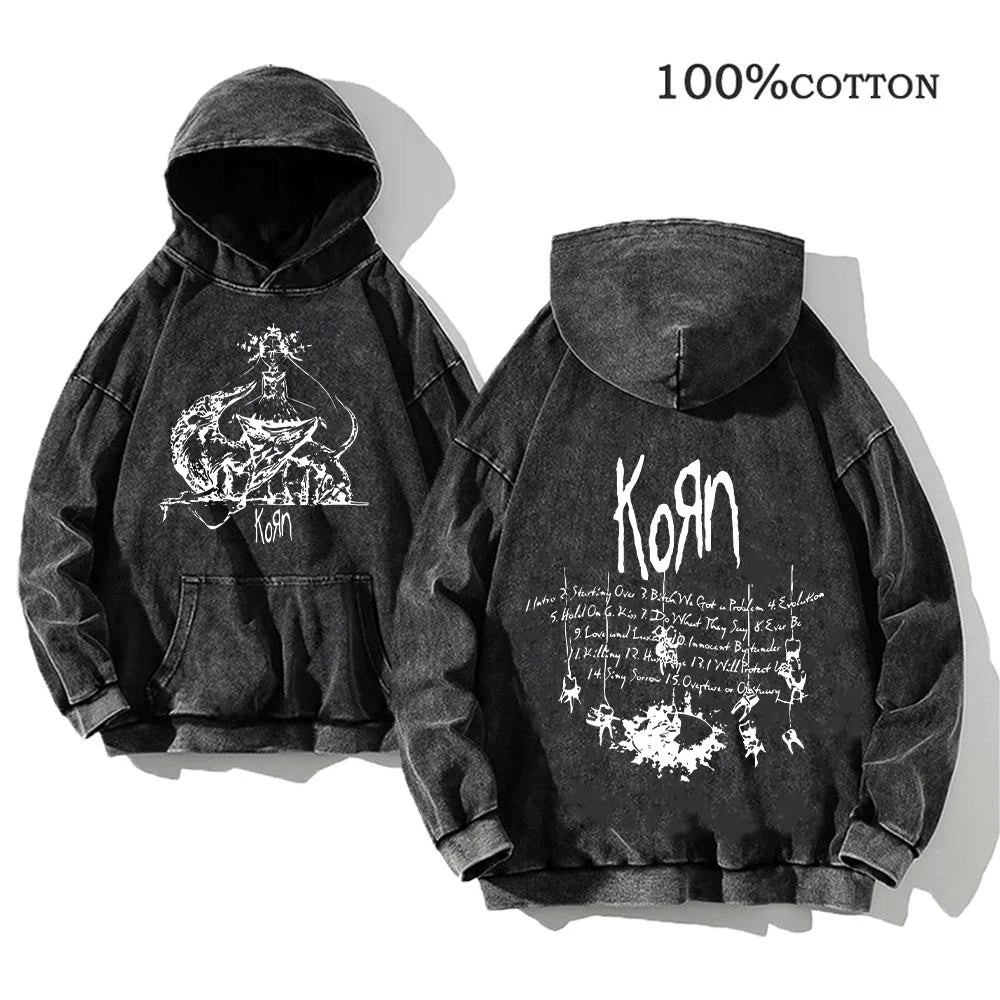 Graphic Long Sleeve Casual Hooded Sweatshirt with Original Style Options