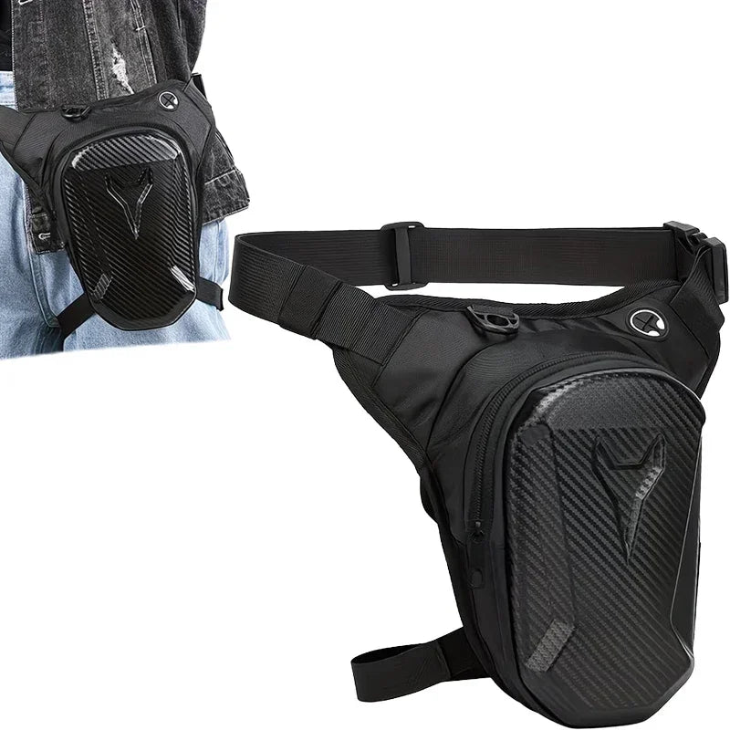Structured Thigh Bag with Adjustable Waist and Leg Straps