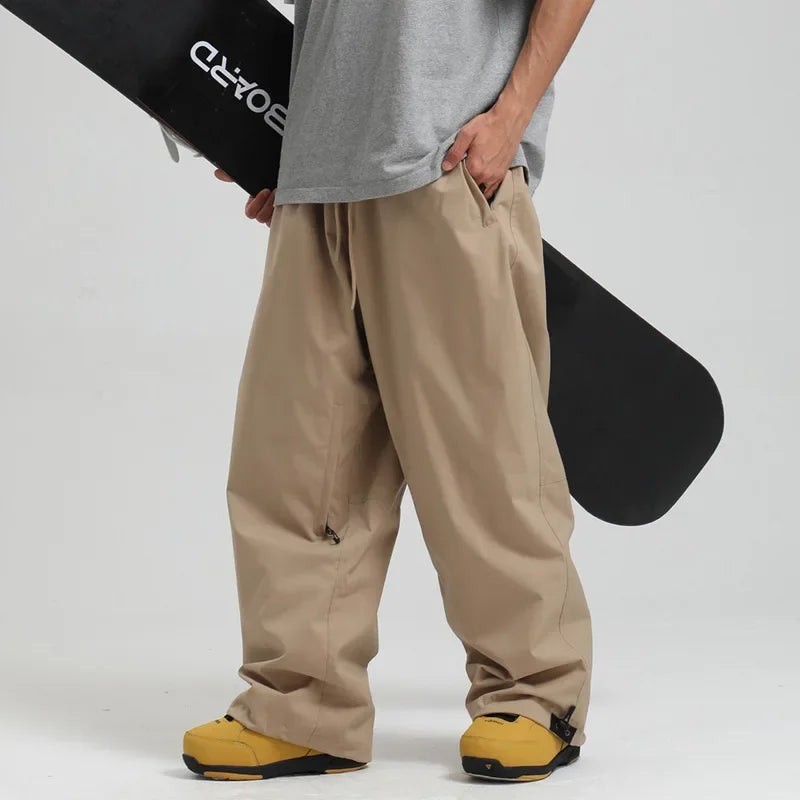 Full Length Loose Fit Ski and Snowboard Winter Pants