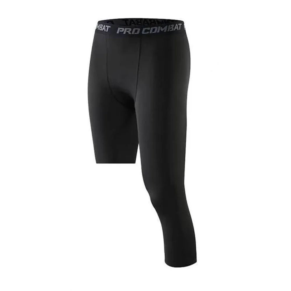 Men's Fitted Training Shorts and Leggings with Multiple Length Options