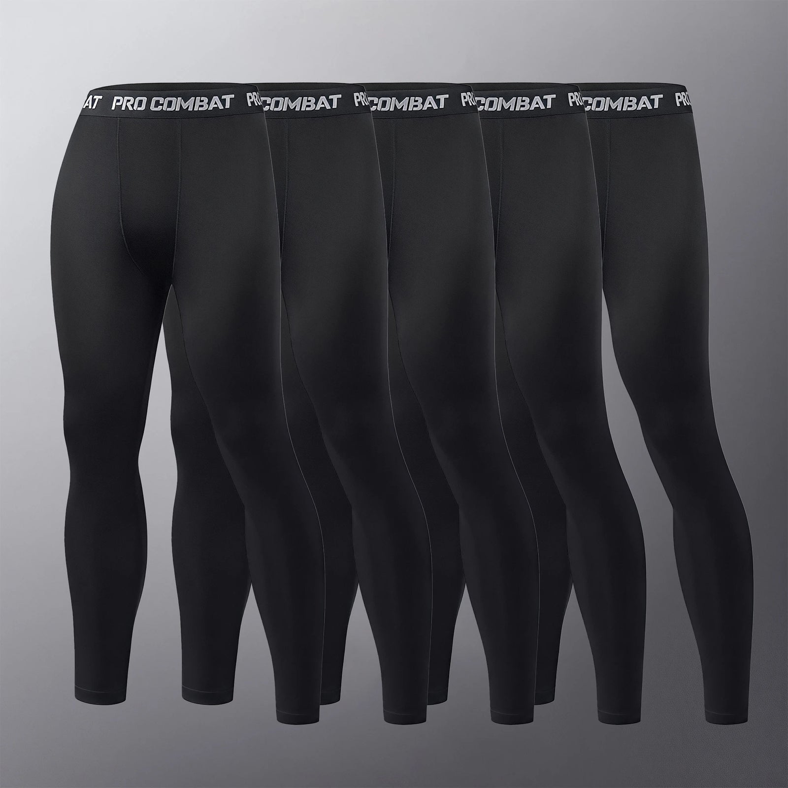 Men's Fitted Training Leggings for Gym and Running