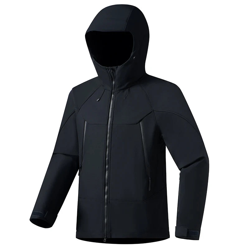 Unisex Waterproof Softshell Hiking Jacket for Camping