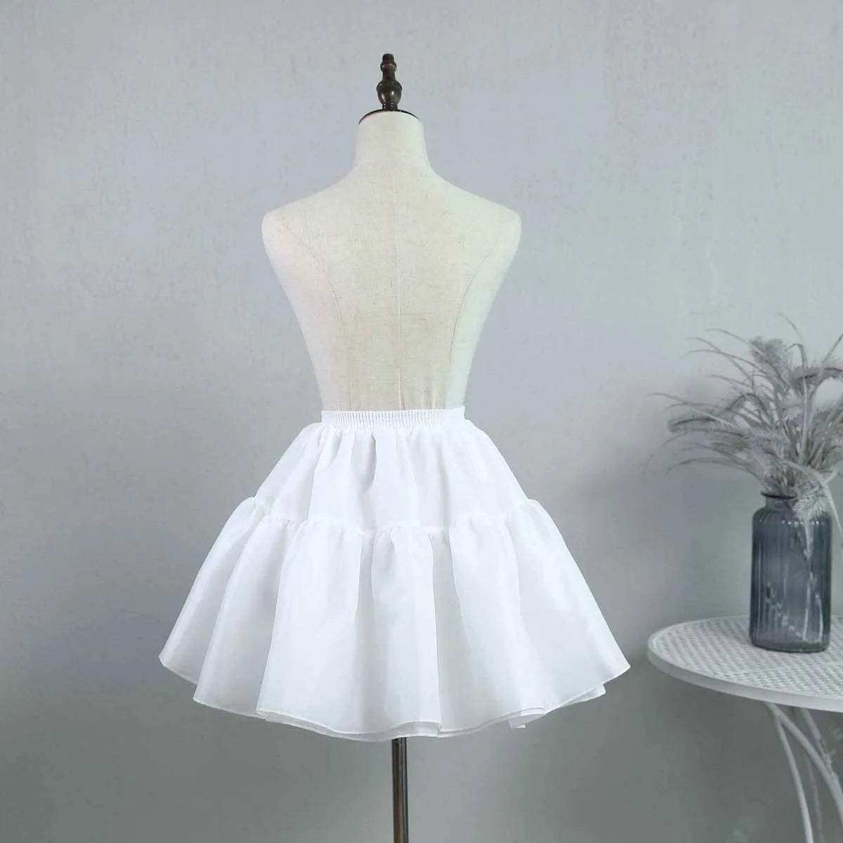Ruffled Lace Capelet for Layering over Dresses and Tops