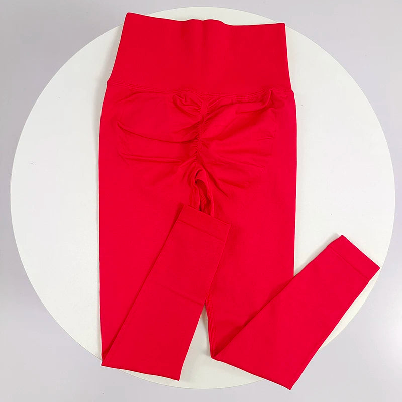 Women's Scrunch Full Length Leggings For Workout Outfits