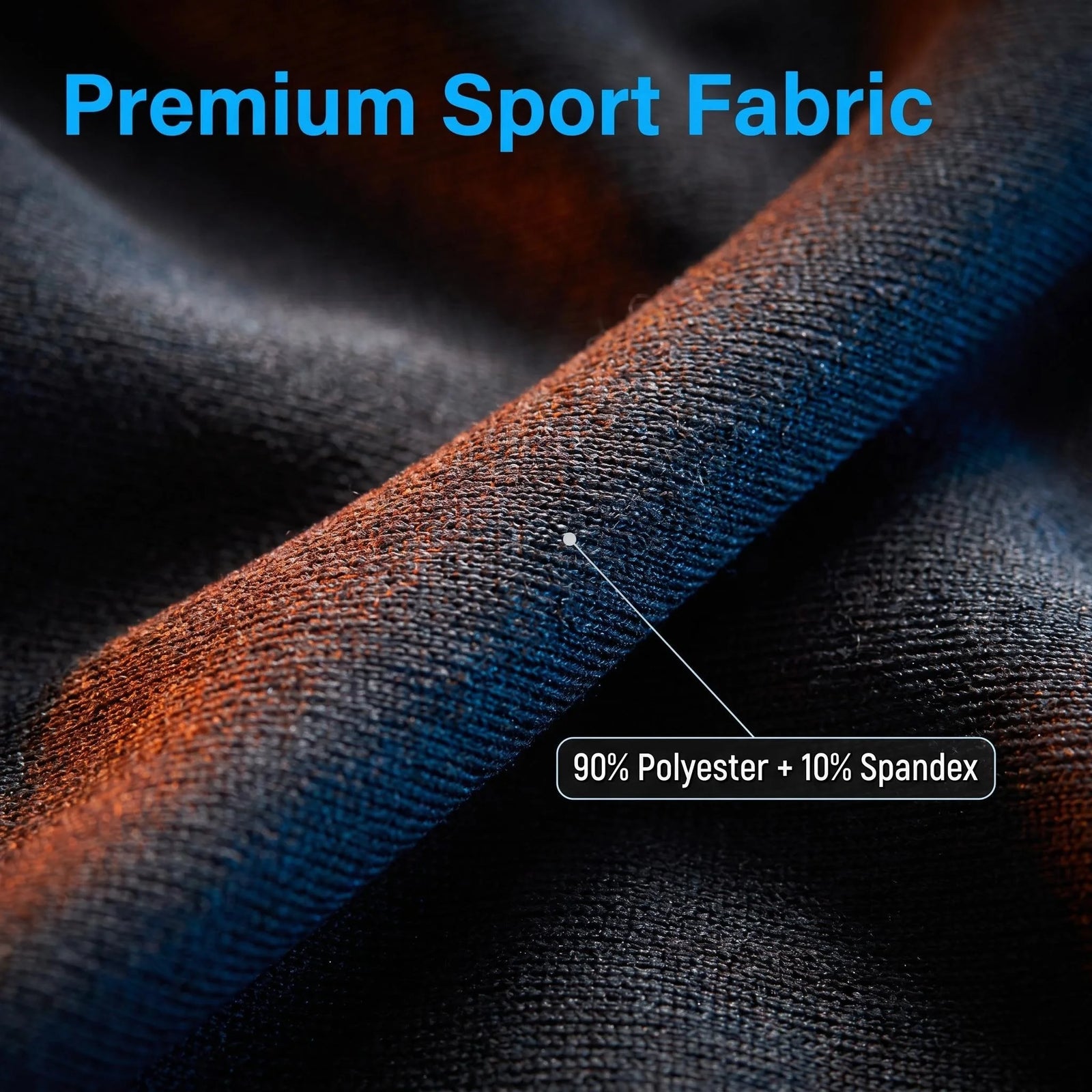 Men's Cropped Training Leggings for Gym and Running