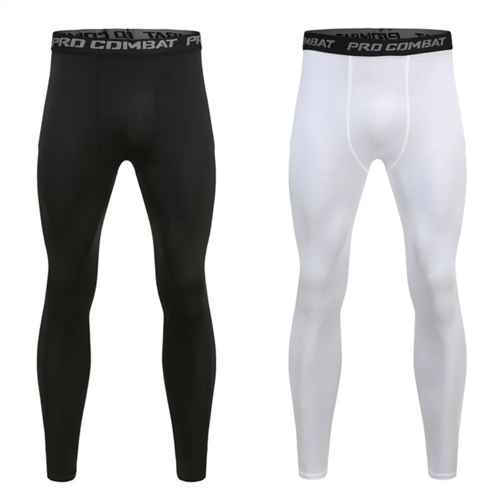 Men's Fitted Training Shorts and Leggings with Multiple Length Options