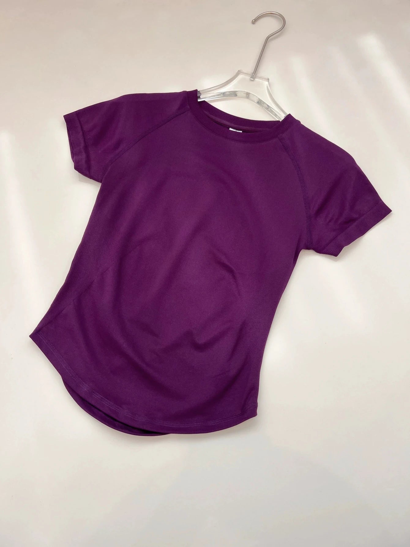 Women's Crew Neck Short Sleeve Sports T-shirt For Workout Outfits