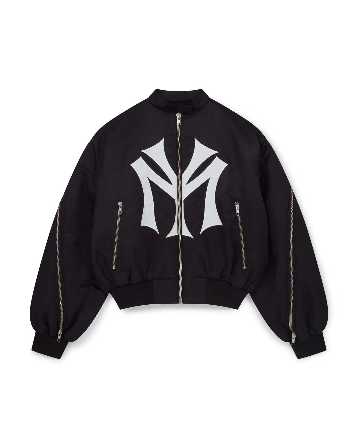 Long Sleeve Casual Front Closure Streetwear Jacket for Layering