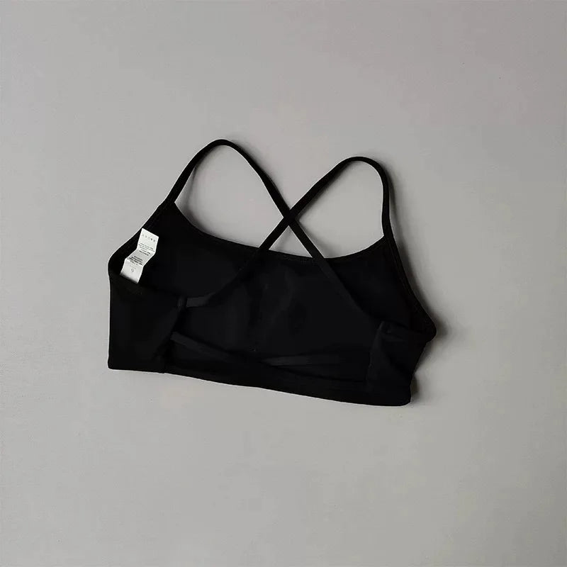 Women's Multi Strap Cross Back Sports Bra For Workout Outfits