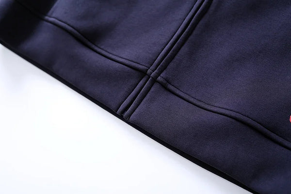 Autumn Simple Three Dimensional Cutting Zipper Cardigan Full Sleeve Sweater Women Sweatshirts