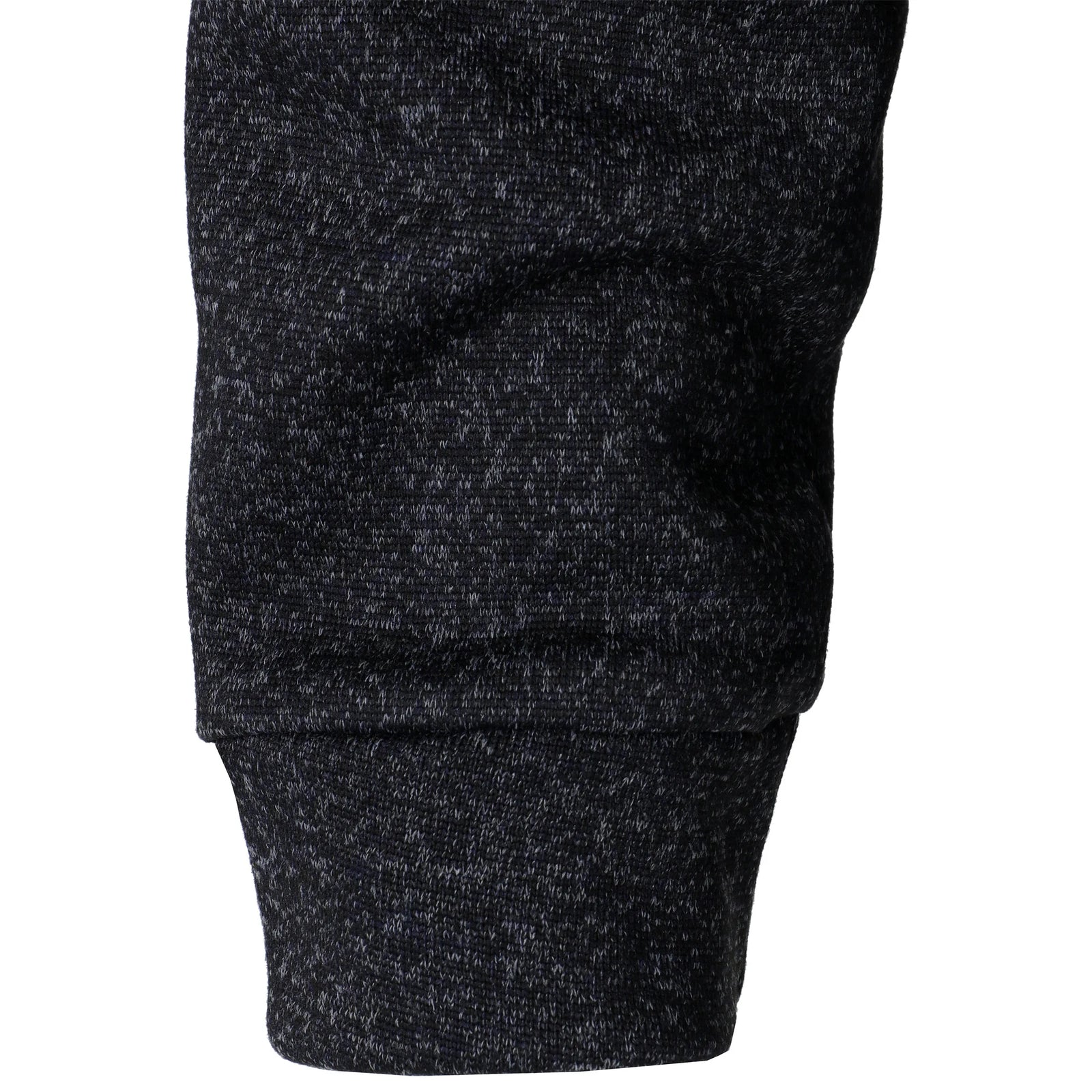 Men's Elbow Patch Quarter Zip Knit Sweater