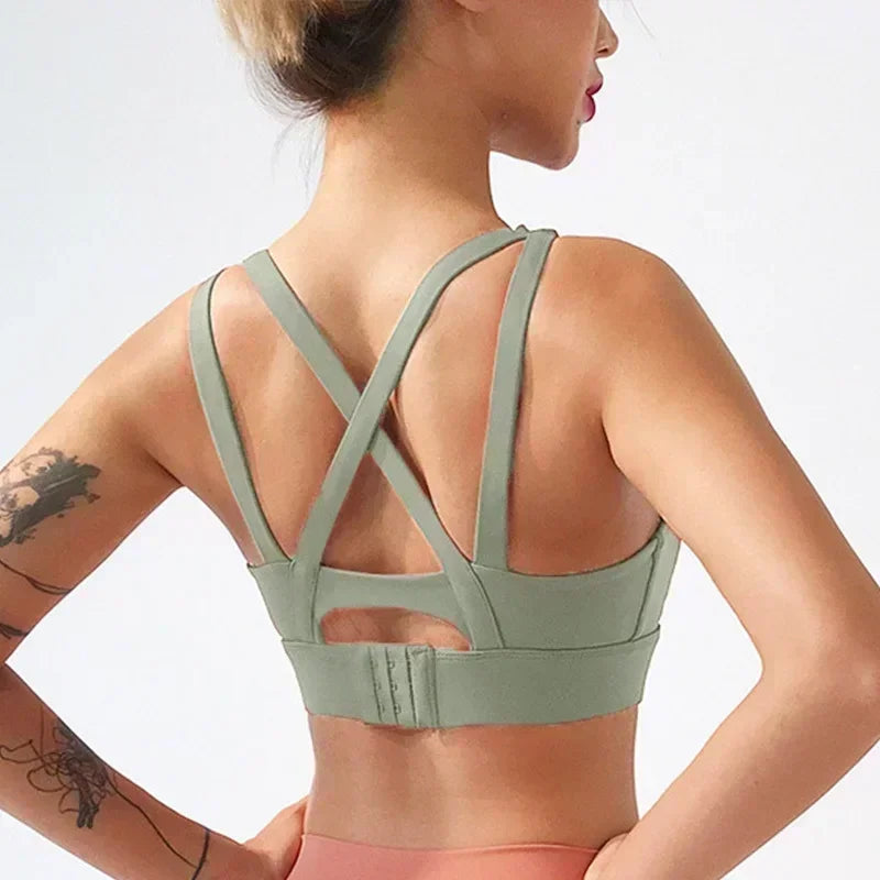 Women's Cross-Back Sports Bra