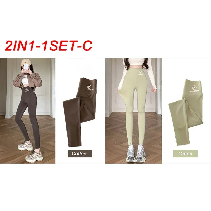 Women's High Waist Full Length Leggings For Workout Outfits