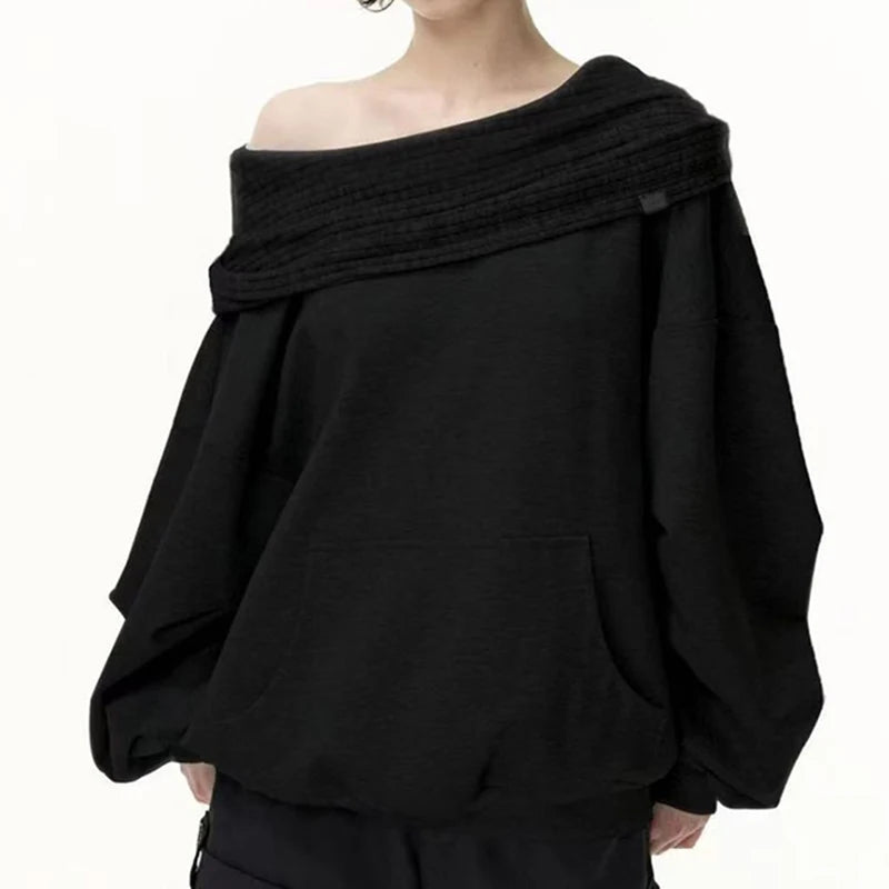 Long Sleeve Casual Pullover Sweatshirt with Original Style Options