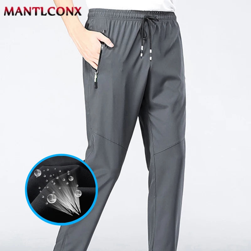 Men's Elastic Waist Casual Pants For Everyday Wear