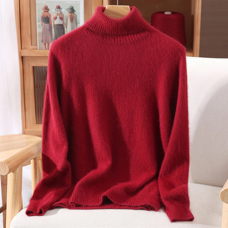 Women's Long Sleeve Knit Pullover Sweater Casual Knit Layer
