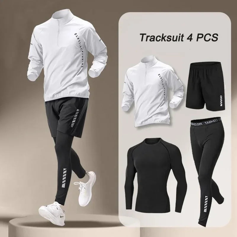 Coordinated Sports Top and Bottom Clothing Set with Style Options