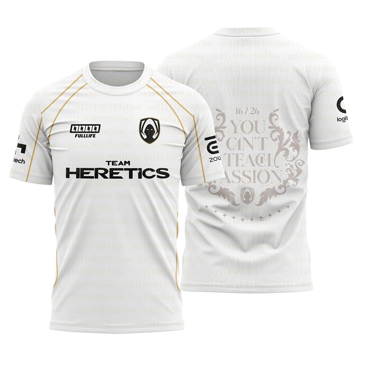 Esports Graphic Short Sleeve Crew Neck Sports T Shirt