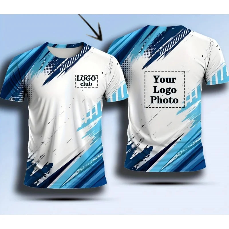 Volleyball Graphic Short Sleeve Crew Neck Sports T Shirt