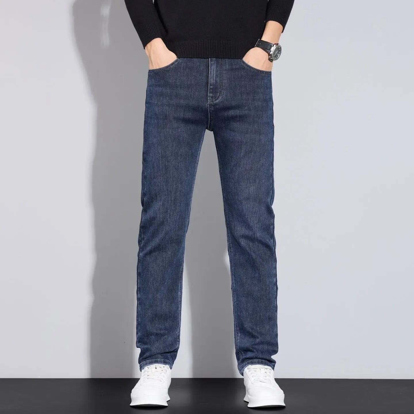 Men's Slim Fit Denim Jeans for Casual Everyday Wear