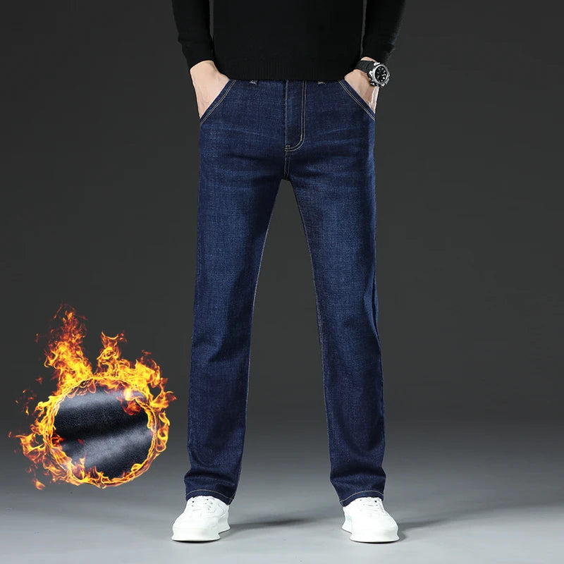 Men's Straight Leg Denim Jeans for Casual Everyday Wear
