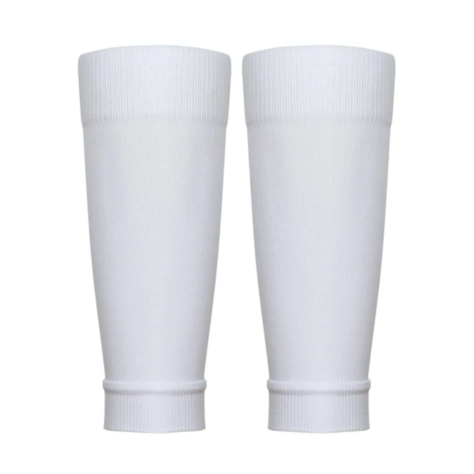 Solid Calf Sleeves with Open End Footless Shape