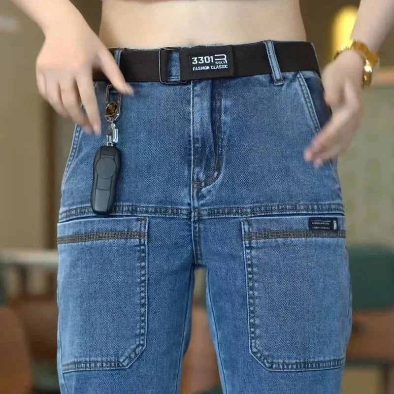 Men's Slim Fit Denim Jeans for Casual Everyday Wear