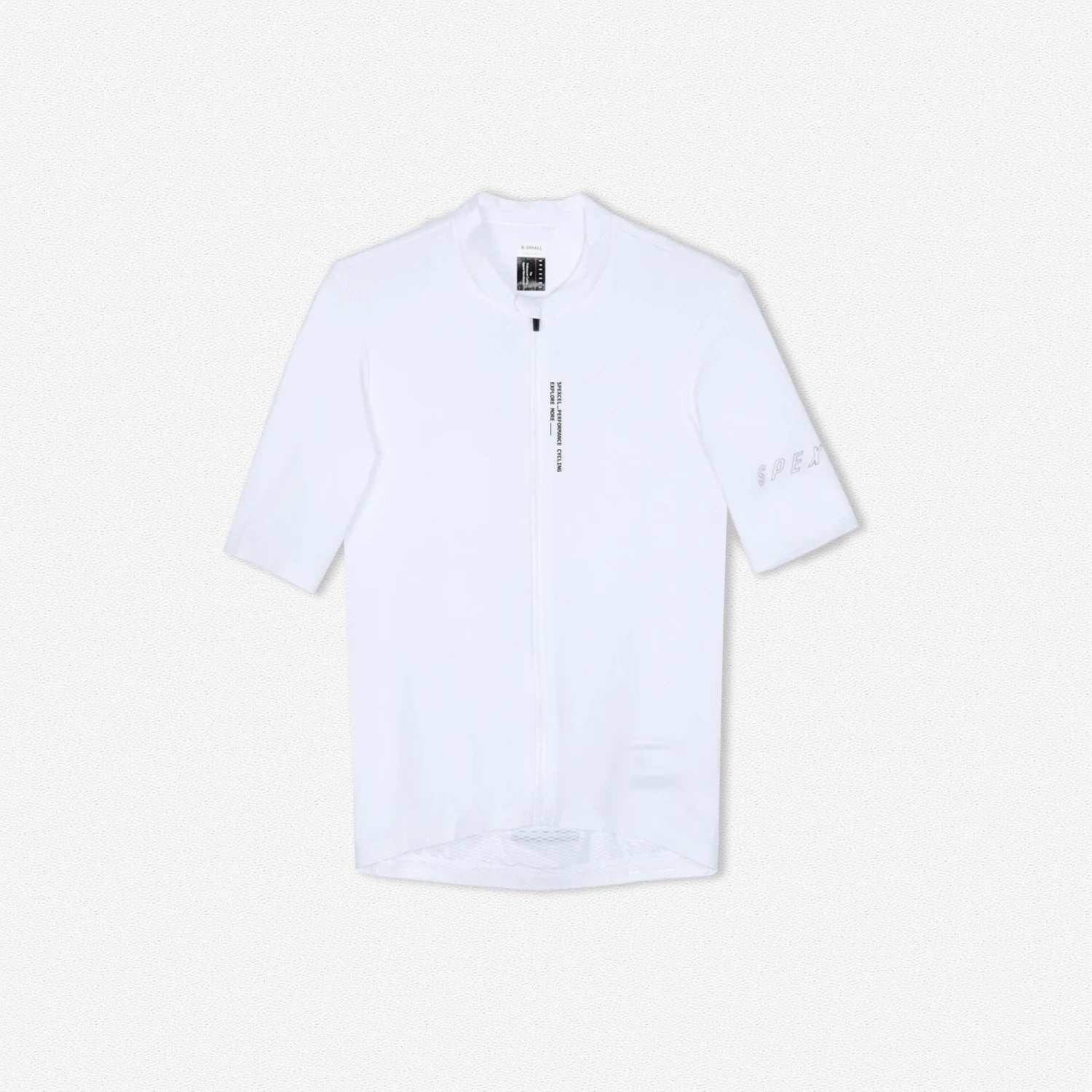 Men's Short Sleeve Zip-Front Cycling Jersey for Summer Road Bike Rides